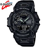 Reloj Casio G-Shock G-Squad GBA900-1A Bluetooth Acuático Luz Led Resina Negro